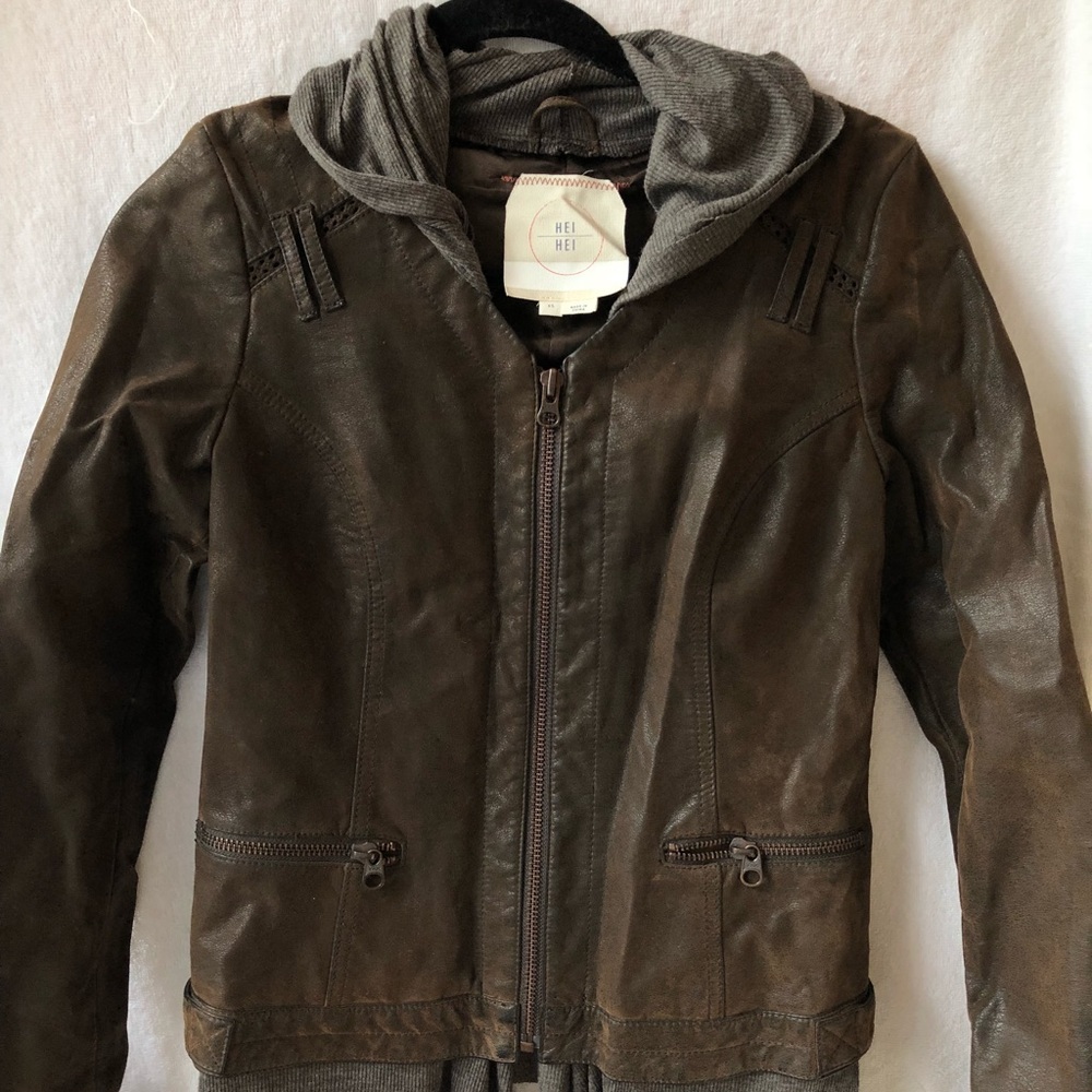 Leather jacket